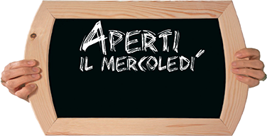 aperti il mercoledì